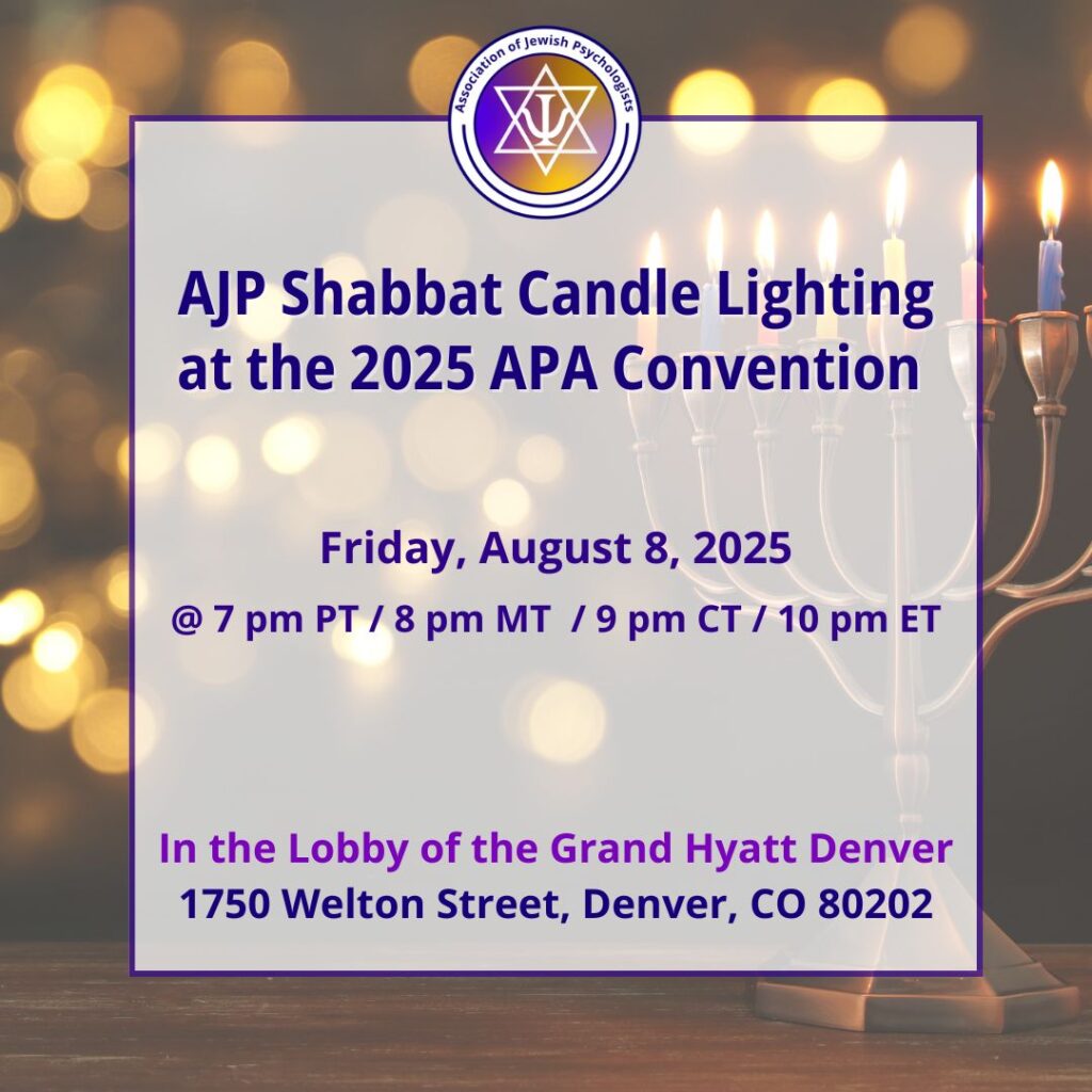 shabbat candle lightning apa convention